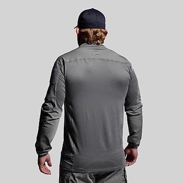 soft shell: Тактическая кофта с длинным рукавом (цвет серый) - Назначение — 2