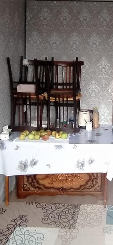 Стол трансформер Для кухни, Раскладной стол, цвет - Коричневый