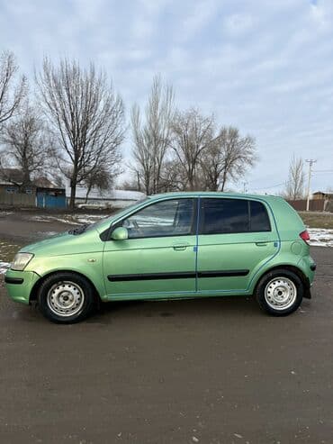 70 сом: Hyundai Getz: 2004 г., 1.4 л, Автомат, Бензин, Хетчбек — 6