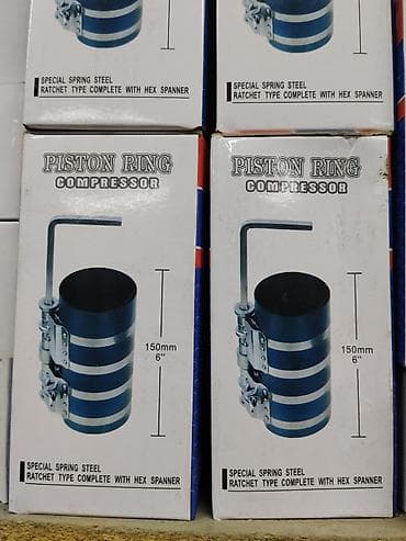 замер компрессии: Компрессор для установки поршневых колец (Piston Ring Compressor) - — 1