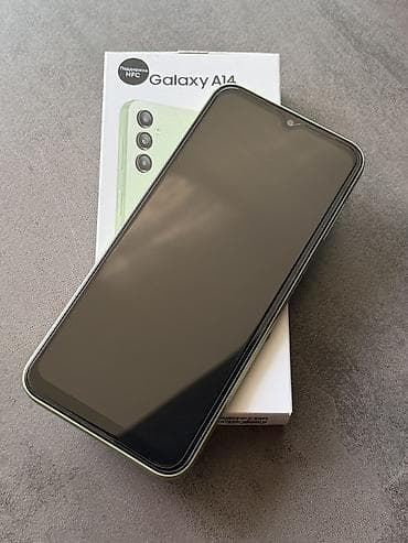nothing phone 2a: Samsung Galaxy A14, Б/у, 128 ГБ, цвет - Зеленый — 1
