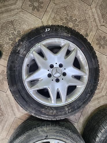 на w124: Колеса в сборе 215 / 60 / R 17, Зима, Б/у, Комплект, Легковые, Литые, отверстий - 5 — 2