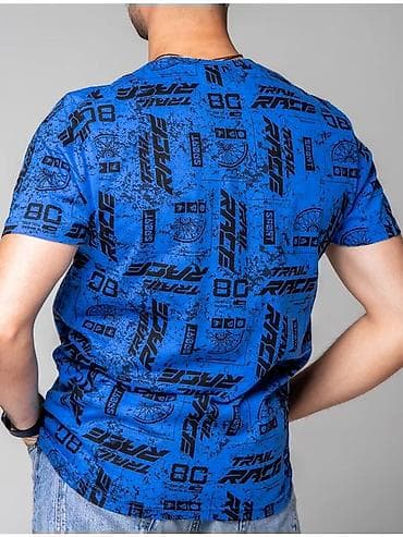 мужские футболки с вырезом: Футболки оптом - Мужская/унисекс футболка для каждого дня - Материал — 4