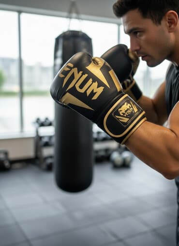 Боксерские перчатки Venum + бандажи - Бренд: Venum - Модель: ручная at lalafo.kg Боксерские перчатки Venum + бандажи - Бренд: Venum - Модель: ручная