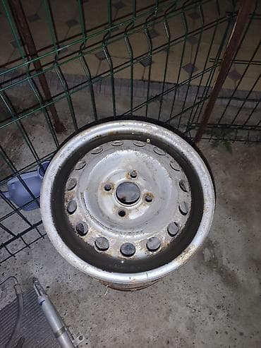 bbs rs: Железные Диски R 14 Комплект, отверстий - 5, Б/у — 1