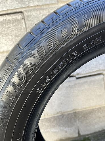 Шины 225 / 55 / R 18, Лето, Б/у, Комплект, DUNLOP