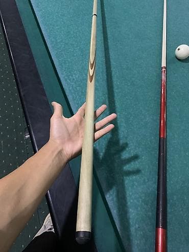 бильярдные столы цены: Бильярдные кии (набор из 2 штук) крч красная 7000 сом без цветный — 5