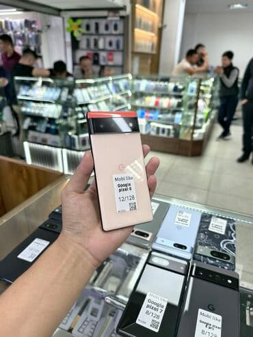 Чынгыз Эркинбеков: Google Pixel 6, Б/у, 128 ГБ, цвет - Оранжевый, 2 SIM