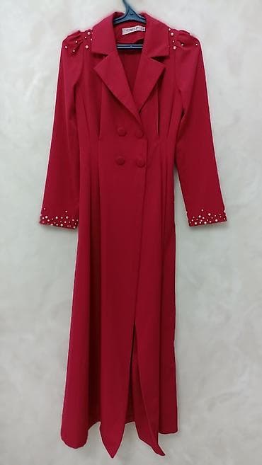 Вечернее платье, Классическое, Длинная модель, С рукавами, Стразы, 2XL