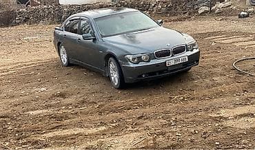 авто для такси: BMW 7 series: 2002 г., 4.4 л, Типтроник, Бензин, Седан — 1