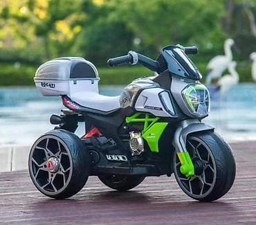 Детский электрический трицикл-байк - Тип: детский электромотоцикл с