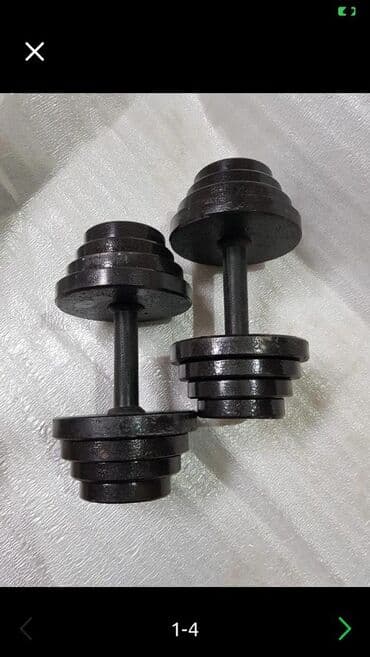 гантели для начинающих дома: Гантели разборные По 15 кг — 1