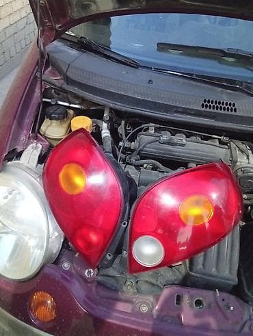 Унаа тетиктери: Задние фонари и передние фары для Daewoo Matiz (узкие «круглые» — 1