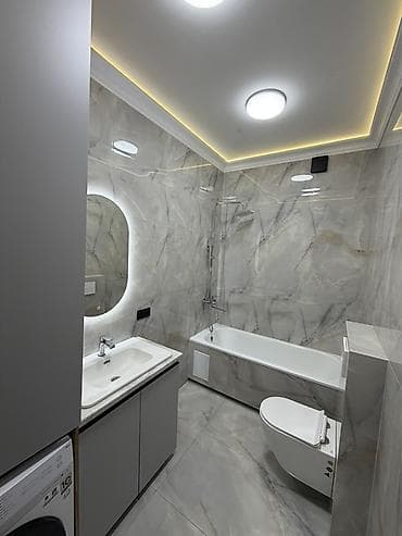 Недвижимость: 2 комнаты, 78 м², Асанбай мкр Элитка, 7 этаж, Дизайнерский ремонт — 7
