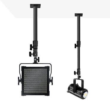 подставка для телевизора на стену: Студийное потолочное настенное крепление BS-SPK14 Телескопический — 1