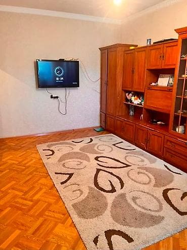 58: 1 комната, 43 м², Тунгуч мкр 105 серия, 9 этаж, Старый ремонт — 1