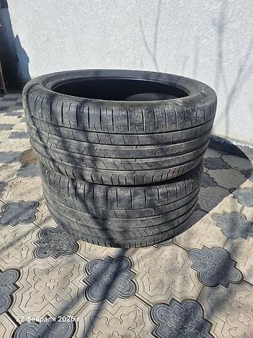 Шины 315 / 35 / R 22, Лето, Б/у, Пара, Легковые, Германия, Pirelli