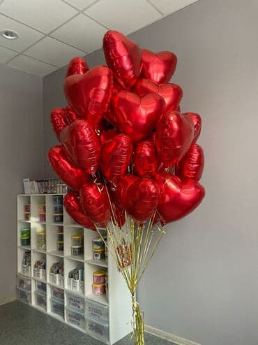 гелевый баллон: Воздушные шары и праздничные композиции - Гелиевые шары различных — 12