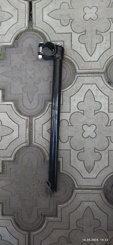 Велозапчасти: Велокомплект запчастей: 1) Вынос руля под резьбовую вилку — 4