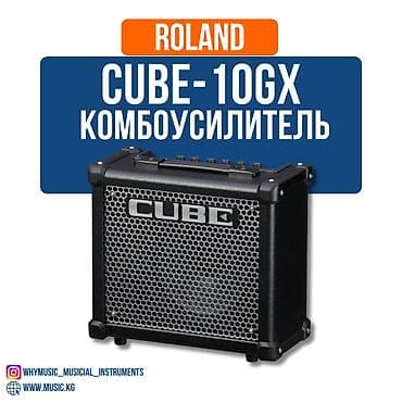 Музыкальные инструменты: CUBE-10GX Комбоусилитель, 8″ 10Вт Roland Roland CUBE-10GX – — 1