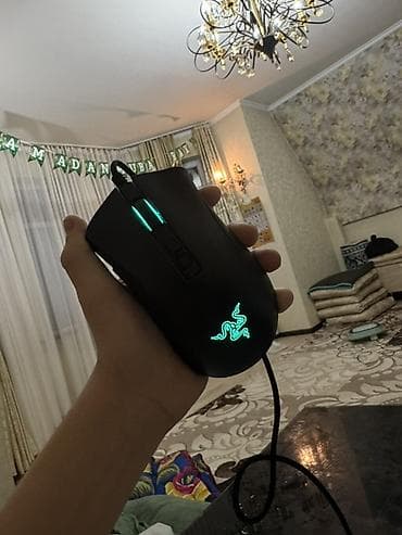 deathadder: Игровая мышь Razer DeathAdder V2 (проводная) - Эргономичный корпус — 1