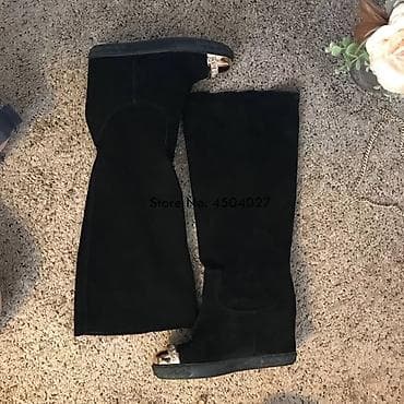 Продаю сапоги еврозима искусственная замша скрытая платформа at lalafo.kg Продаю сапоги еврозима искусственная замша скрытая платформа