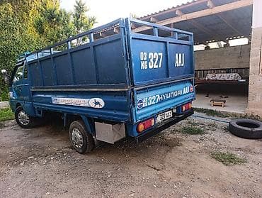 жел кайык: Hyundai Porter: 2001 г., 2.6 л, Кол менен иштөөчү, Дизель — 4