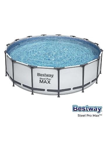Каркасный бассейн Bestway Steel Pro MAX Артикул: 56438 - Тип: наземный