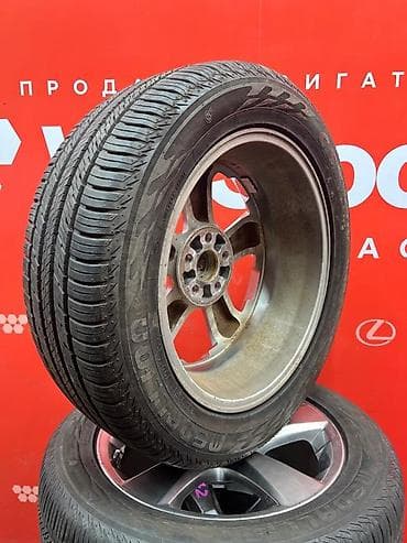 t 4: Комплект из 4 литых дисков Toyota с шинами R18 / 235 / 45 Dunlop LE — 8