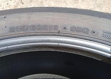 r17 215 60: Шины 215 / 60 / R 16, Всесезонная, Б/у, 1 шт, Легковые, Япония, Bridgestone — 3