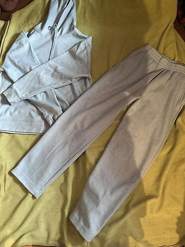 спорт шорты: Спортивный костюм из мягкого футера, светло‑голубой Состав и ткань: - — 3