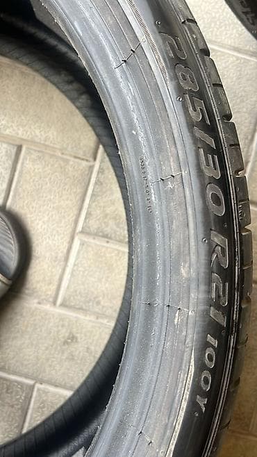 65 style: Шины 255 / 35 / R 21, Лето, Б/у, Комплект, Легковые, Pirelli — 9