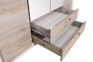 шыфонеры: Шкаф для одежды 4Д (Olivia 4D2S Z), коллекции Оливия, Дуб Анкона — 5