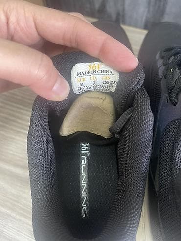 Туфлилер: Эркектердин кроссовкасы, 41, Жаңы, түсү - Кара, Өзү алып кетүү, Акылуу жеткирүү — 6