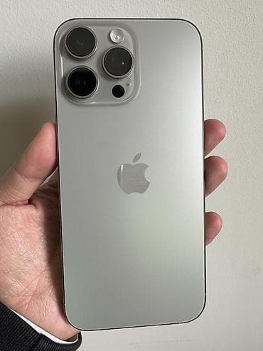 aplle x: IPhone 16 Pro Max, Б/у, 256 ГБ, Natural Titanium, Чехол, 93 % — 1