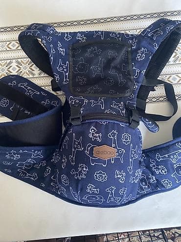 Эргорюкзак-переноска для детей Aiebao с сиденьем-хипситом. -