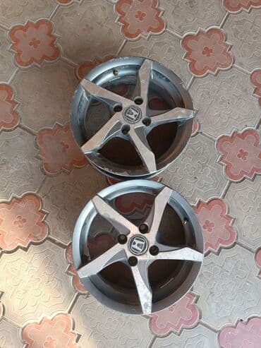 купить диски на авто в бишкеке: Литые Диски R 14 Honda, Пара, отверстий - 4, Б/у — 2