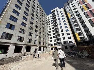 в посёлке манас: 2 комнаты, 76 м², Кок-Жар ж/м Элитка, 8 этаж, ПСО (под самоотделку) — 8