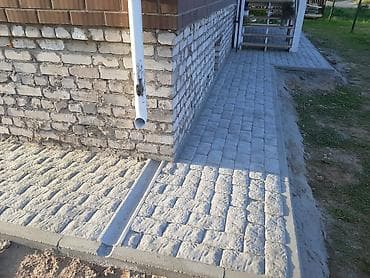 установка солнечных панелей: Благоустройство и мощение: укладка тротуарной плитки, бордюров и — 9