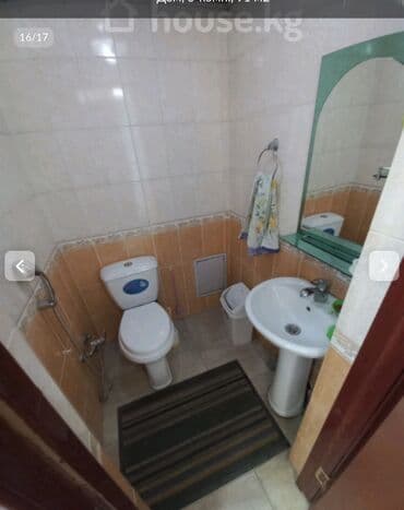 Үйдү ижарага алам: Үй, 91 м², 4 бөлмө, Менчик ээси, Косметикалык оңдоо — 16