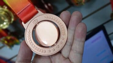 коллекционные монеты нбкр: ✅ Медаль - СПИНЕР. Новинка!!! ✅ Золото ✅ Серебро ✅ Бронза ✅ — 4