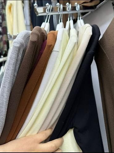 мужские рубашка: Лонгслив, цвет - Бежевый, M — 2