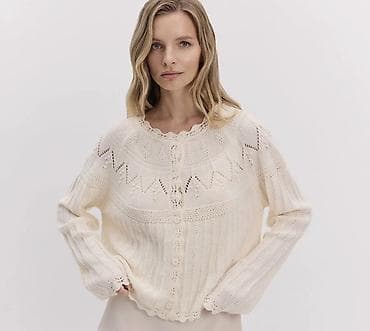 женские кардиганы вязаные: Кардиган, Пряжа, Осень-весна, Вязаная модель — 1