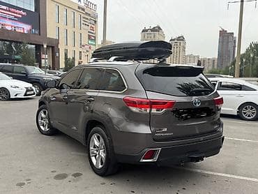 Продажа авто: Toyota Highlander: 2018 г., 3.5 л, Гибрид, Кроссовер — 2