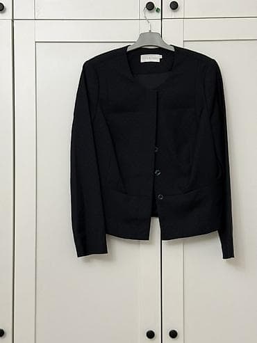 Жакет женский Jota+Ge (этикетка на спинке). Цвет: глубокий