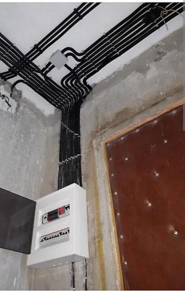 Электромонтаж любой сложности. Прайс лист: прокладка кабеля 5;