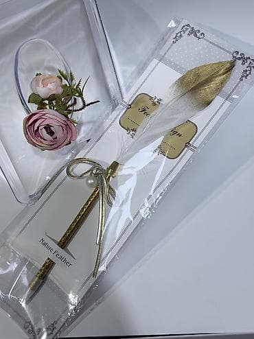 Канцтовары: Перьевая ручка Nature Feather в подарочной упаковке. - Декоративное — 1