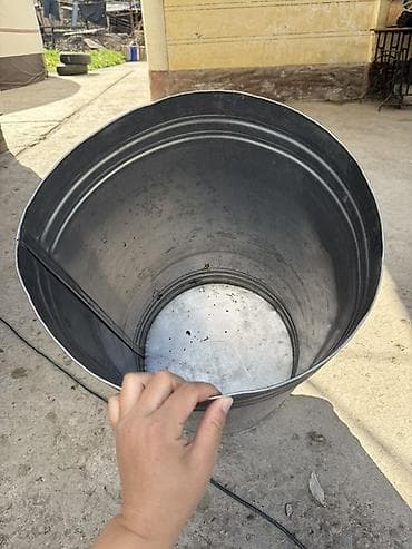 плоски: Бочка Металл, 60 л — 2