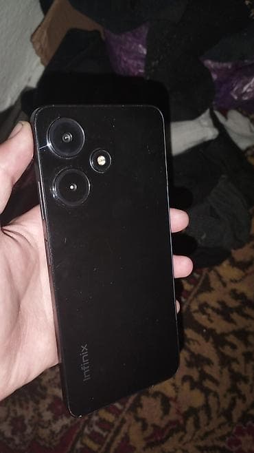bew e34: Infinix HOT 30i, Б/у, 128 ГБ, цвет - Черный — 2