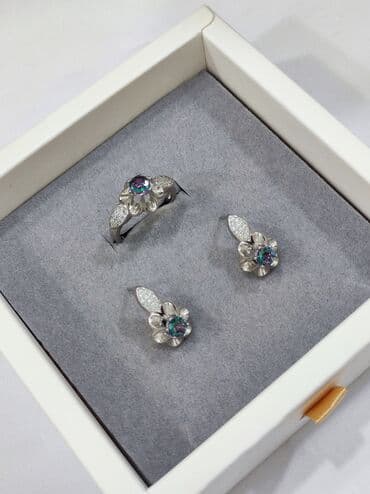 свадебные наборы ручной: Серебро 925 пробы Размеры имеются Есть доставка по городу и — 9